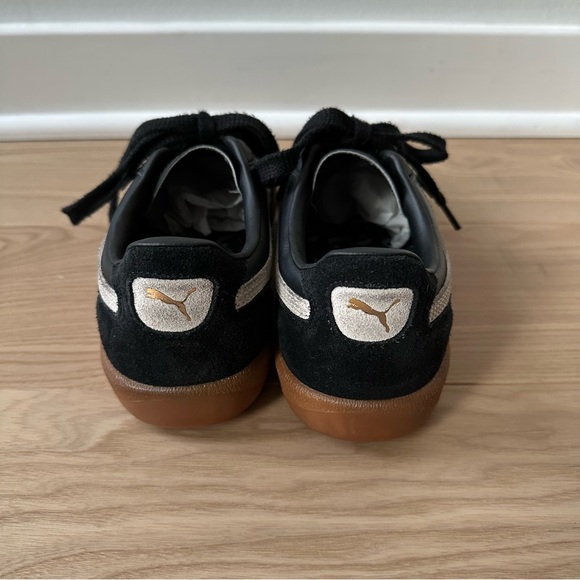 Puma Palermo Leather Sneakers | Black | 8.5 - Picture 4 of 9